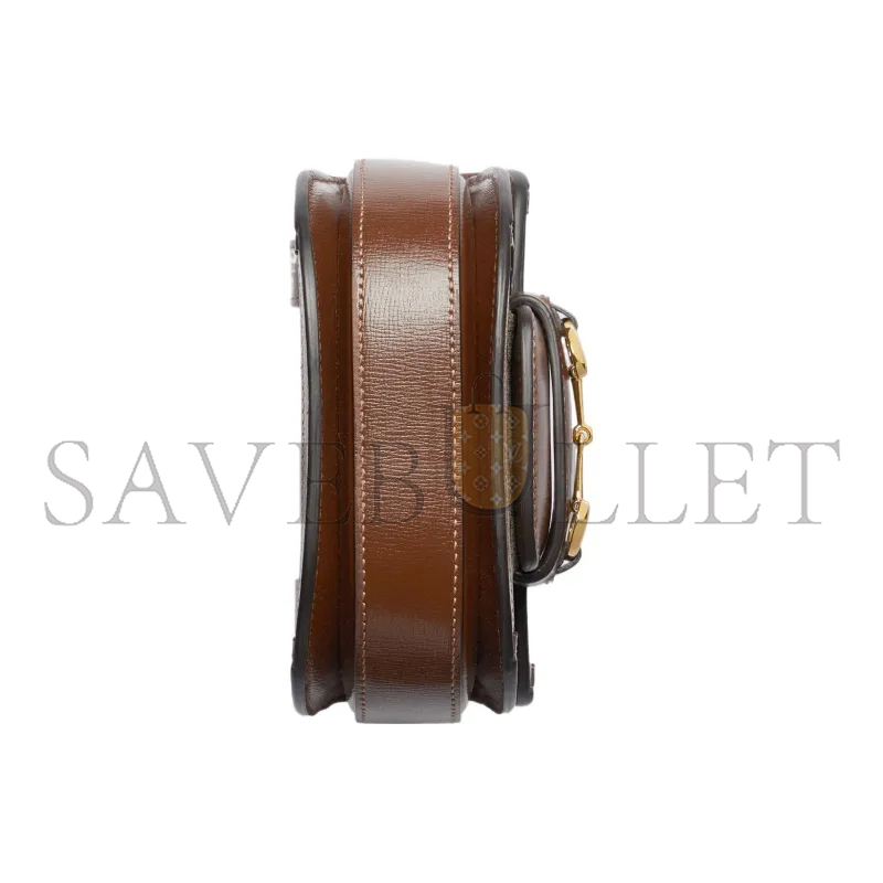 G*u*i horsebit 1955 half circle waist bag 760198 (16*13*6.5cm)